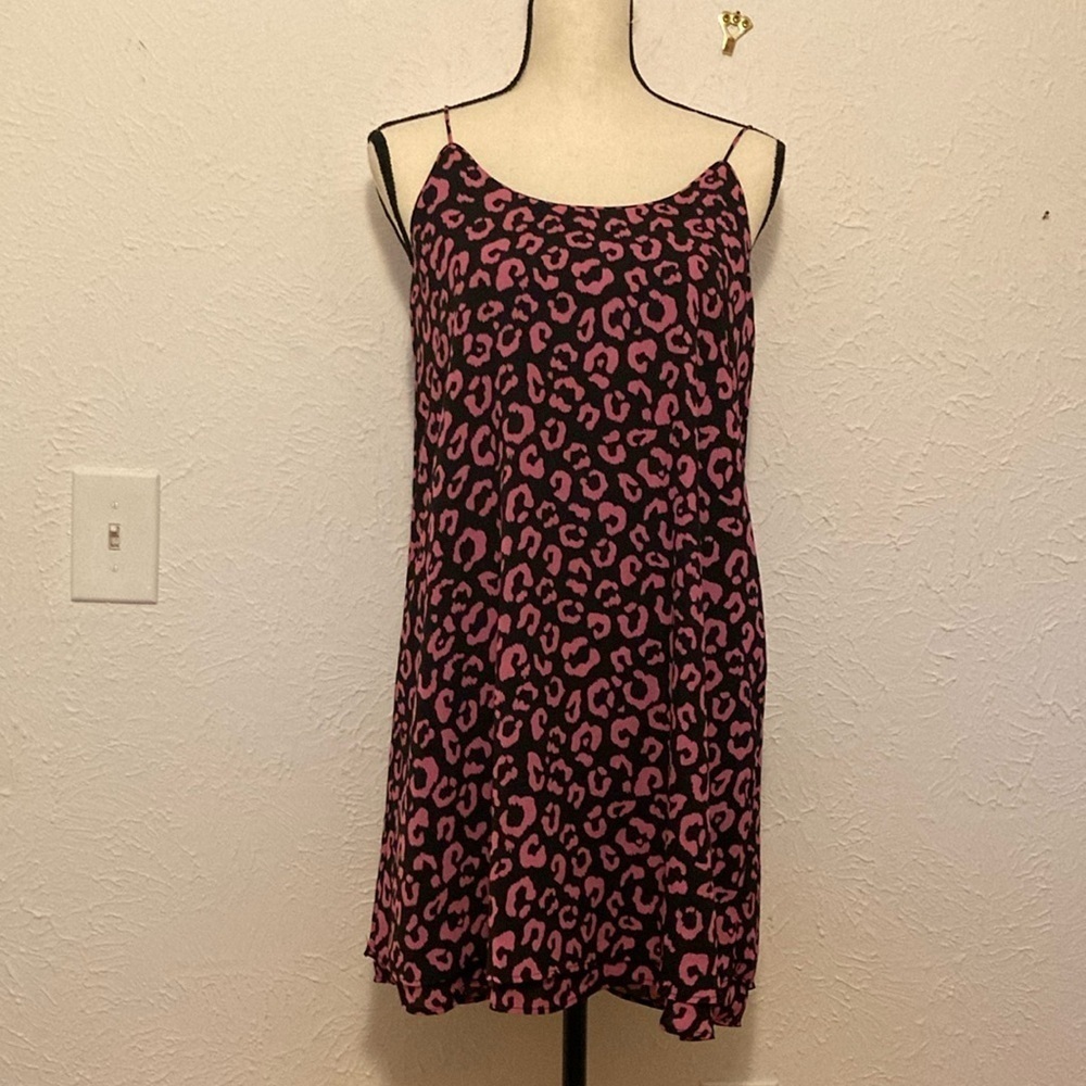 Francesca’s ALYA Leopard Dress